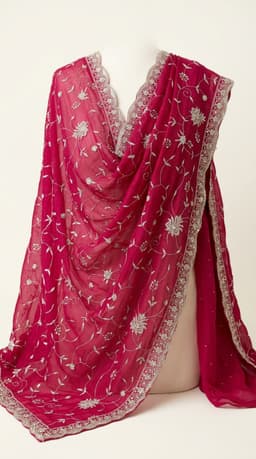 The Crimson Heirloom Anarkali Set thumbnail 4