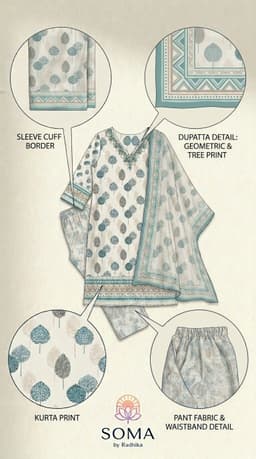 The Ivory Grove Printed Kurta Set thumbnail 4