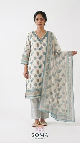 The Ivory Grove Printed Kurta Set thumbnail 2